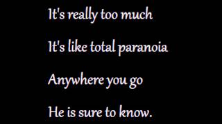 Serj Tankian- Total Paranoia w/lyrics in vid. chords