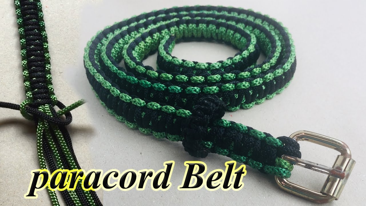 How To Make A paracord belt, DIY Paracord Belt