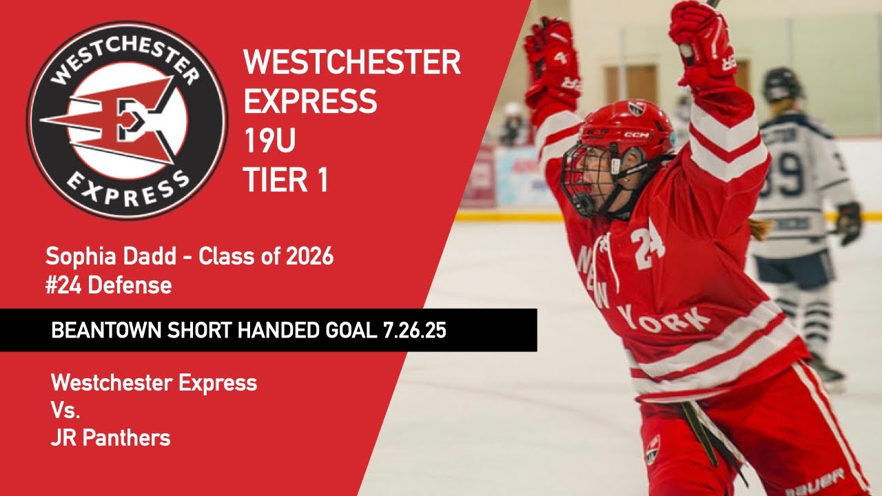 Sophia Dadd SHORT HANDED GOAL - BEANTOWN - EXPRESS vs PANTHERS 7.26.2025 - Class 2026 - #24 Defense