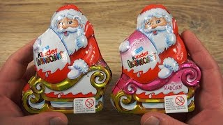 Christmas Kinder Surprise Santa Claus Egg
