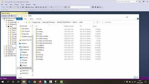 SQL Server Veri Tabanı Oluşturma