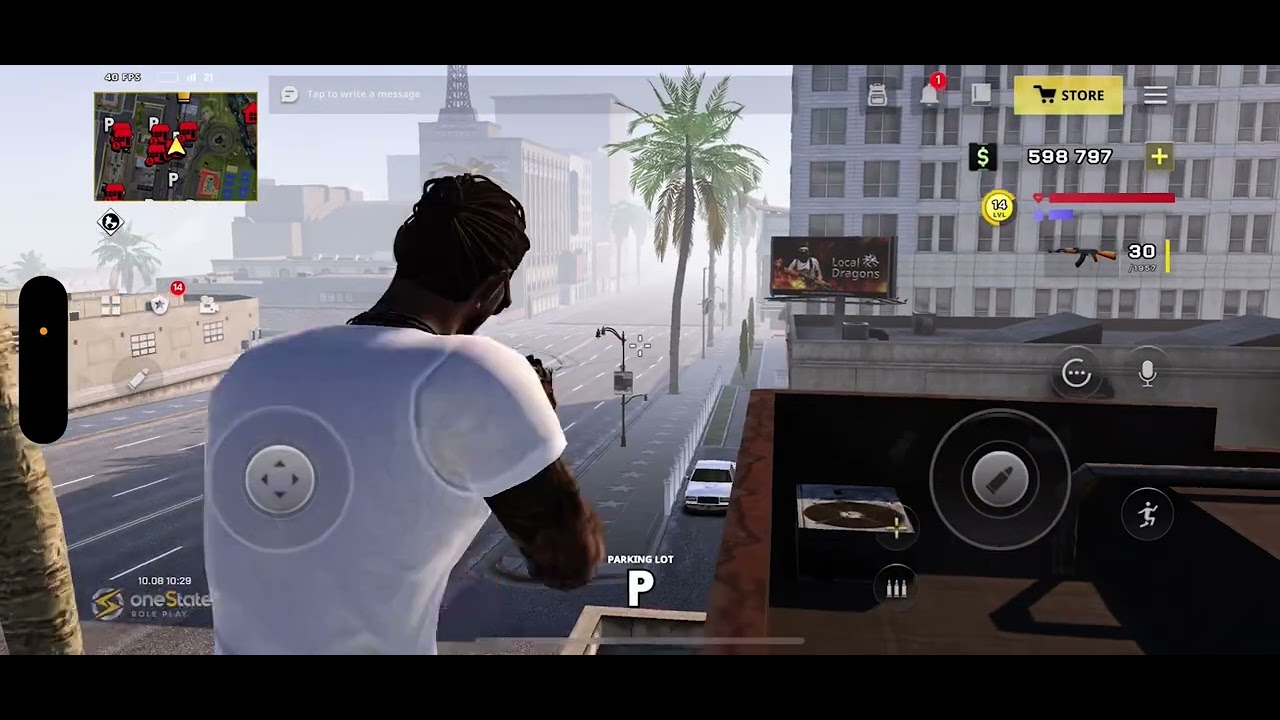 Crazy Shootout With Cops and Opps | ONESTATE RP #onestateroleplay #gamingvideo #trending 