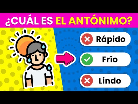 Test de ANTÓNIMOS