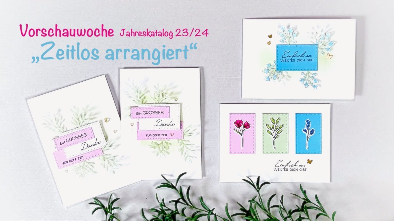 Vorschauwoche Jahreskatalog 23/24 | "Zeitlos arrangiert"