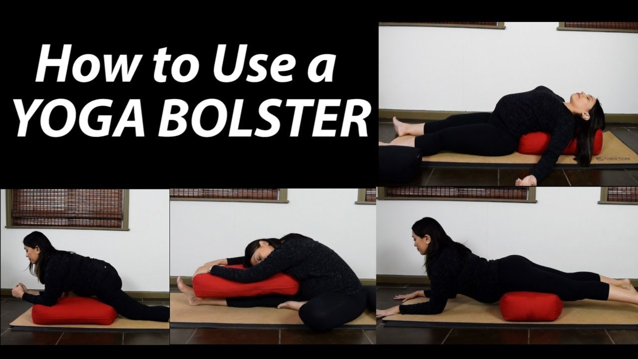 Fish pose with an atlas yoga bolster | Inner Space Yoga & Meditation  Supplies