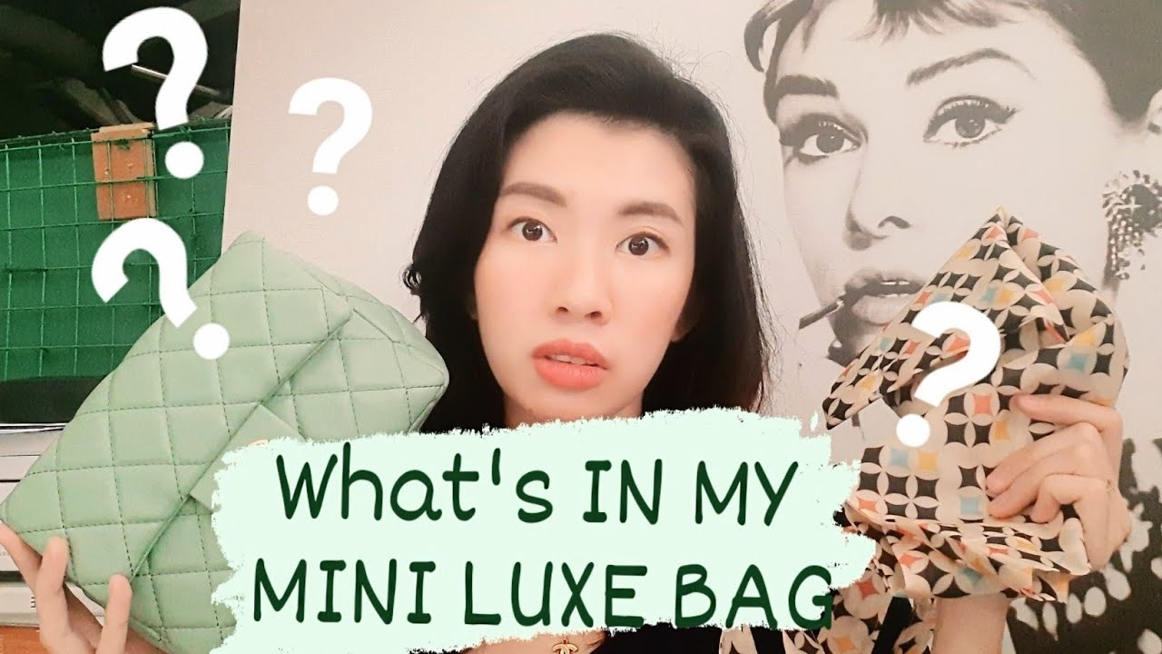 What's IN MY BAG | Chanel Square Mini | Work Bag - YouTube