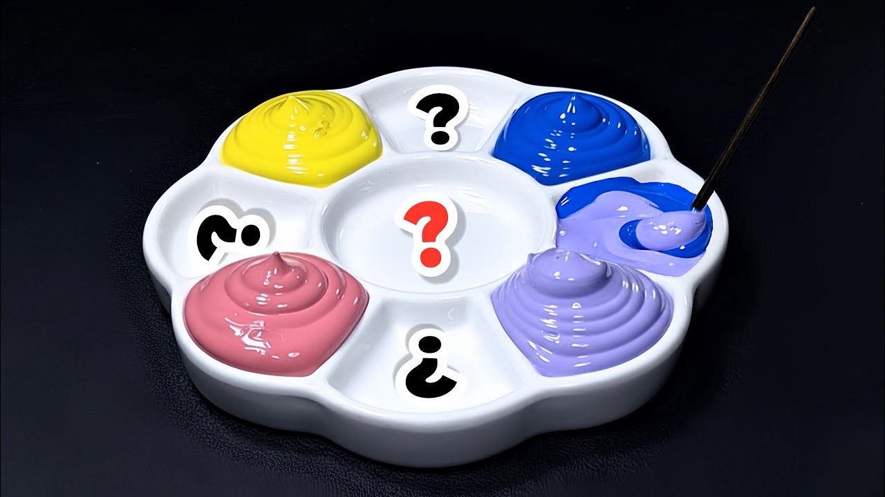 How to Mix Cherry Blossom Color with Super Beautiful Yellow Color