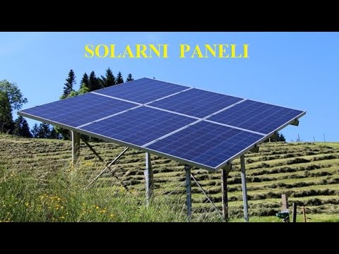 Video: Kako delujejo prenosni solarni paneli?