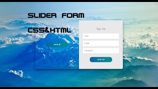 Slider Form Login & Singup Designs Tempalte From Css HTML5 Script| CodeBox