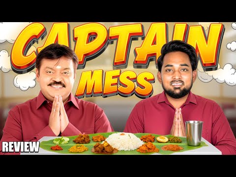 Captain Mess Review 🍛 | Authentic South Indian Mess Food | Chennai Food Review