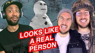 The First Guy To Ever Build A Snowman (Reaction) Ryan George