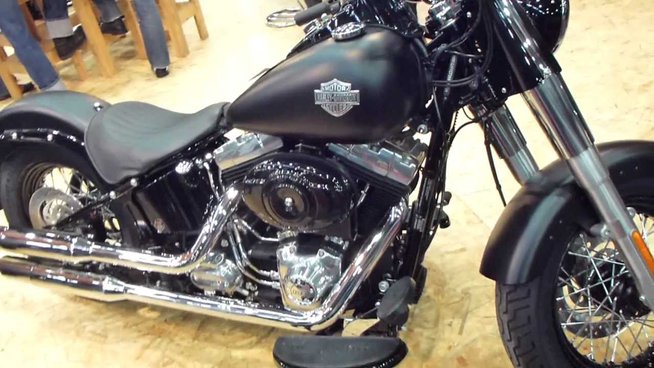 2013 Harley Davidson FLS Softail Slim 79 Hp * see also Playlist