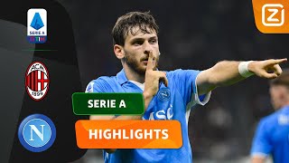 Download Lagu HEERLIJKE GOAL KVARATSKHELIA BIJ SUBLIEM NAPOLI!😍 | Milan vs Napoli | Serie A 2024/25 | Samenvatting MP3