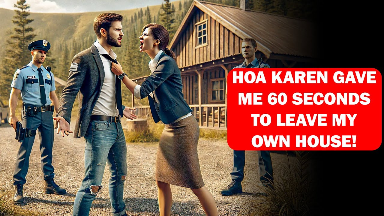 Ассоциация домовладельцев дала мне 60 секунд, чтобы покинуть свой дом! Я не член — они связались ...