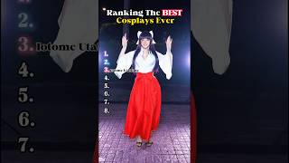 Ranking The BEST Cosplays Ever! 👑#cosplay#animecosplay#ranking#cosplayer#jojo