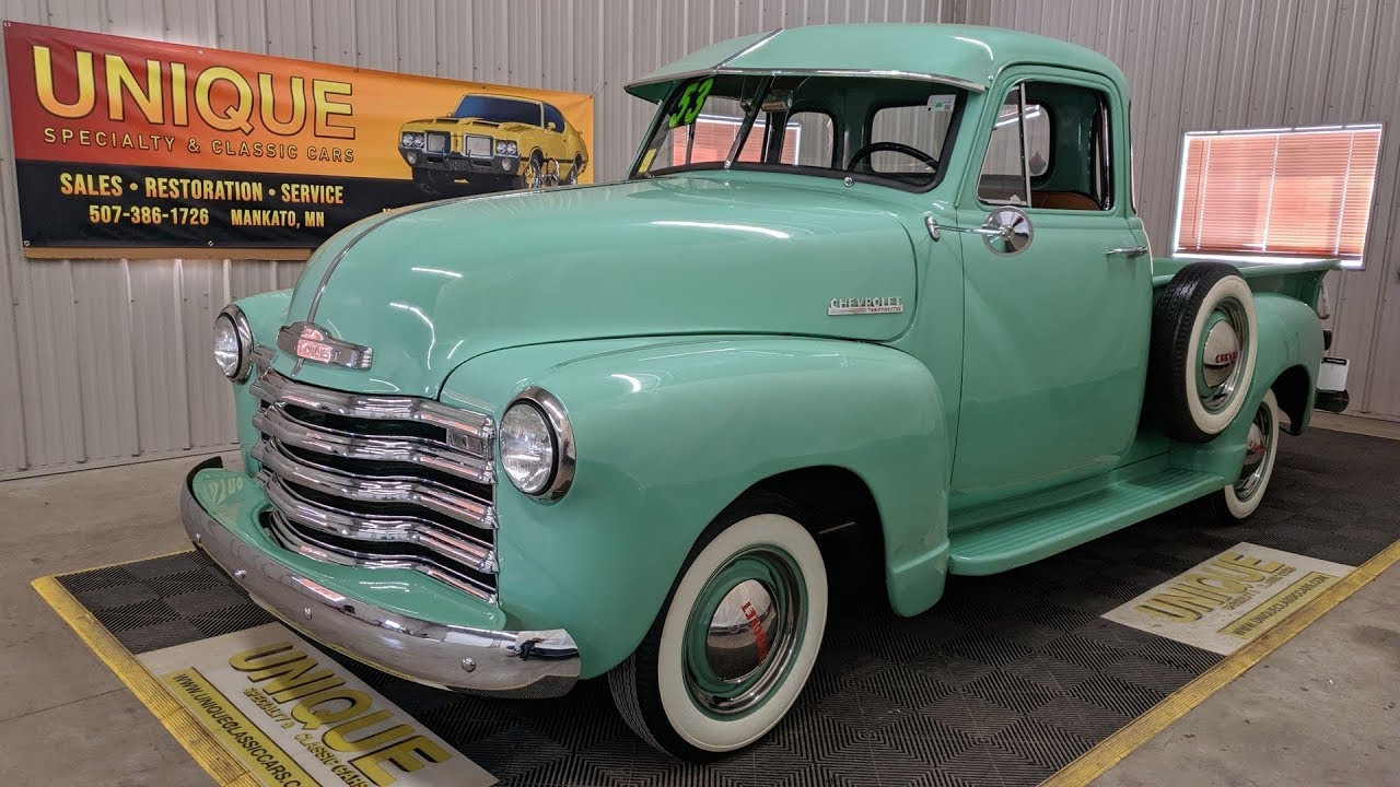 0 1 Chevrolet Fast Lane Unique ☆CHEVROLET 3100 PICK UP 1953