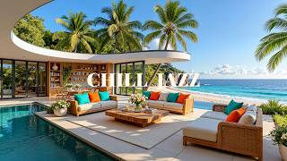 Blue Horizon Jazz | Soft Piano Music by the Sea for Focus and Stress Relief