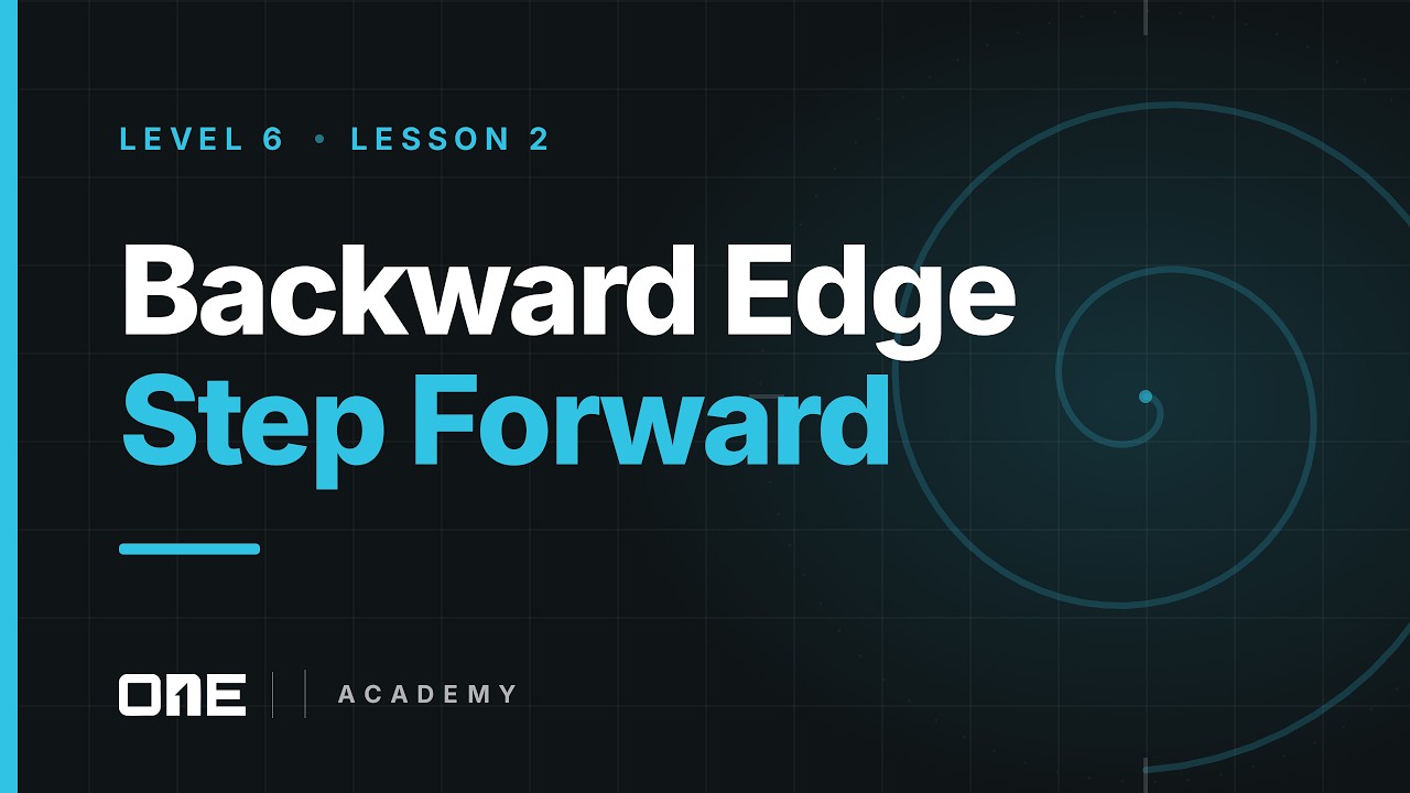 ONE Academy Level 6 Lesson 2 Backward Outside Edge Step Forward