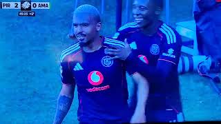 Oswin Appollis Goal 🔥 Orlando Pirates vs Amazulu Live match updates 