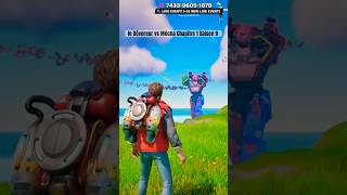 Le combat légendaire dévoreur vs mécha #fortnite
