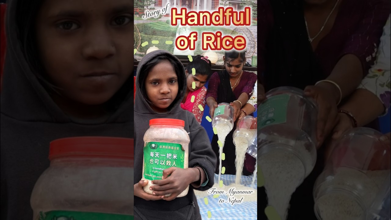 A single handful of rice can feed one person — or hundreds.