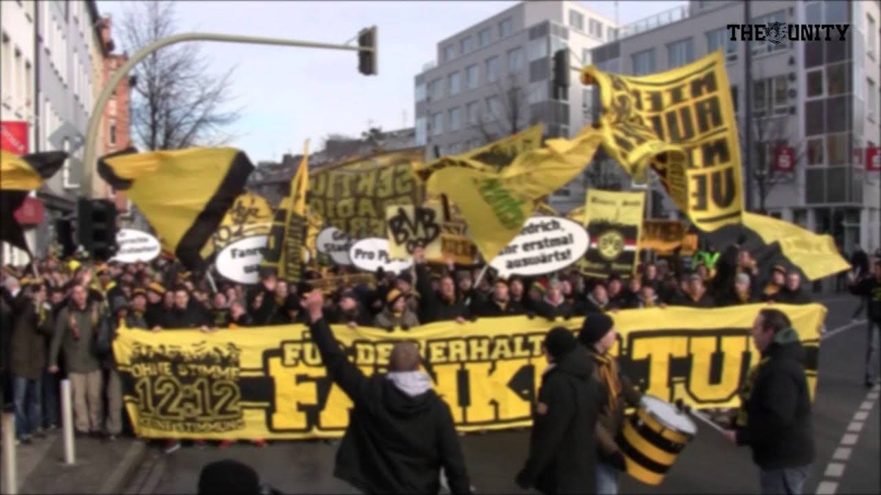 FÜR DEN ERHALT DER FANKULTUR! DEMO IN DORTMUND! 08.12.12