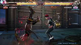 KOOLKenny148st TEKKEN 8 - My Alisa Bosconovitch VS Armor King Gameplay.  Match 2.