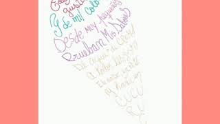 Caligrama del 🍦  Seño Lili