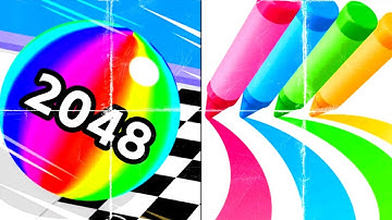 Top Video TikTok Gameplay - Satisfying Games - Ball Run 2048 - pencil Rush - snake Run Race JJAAM