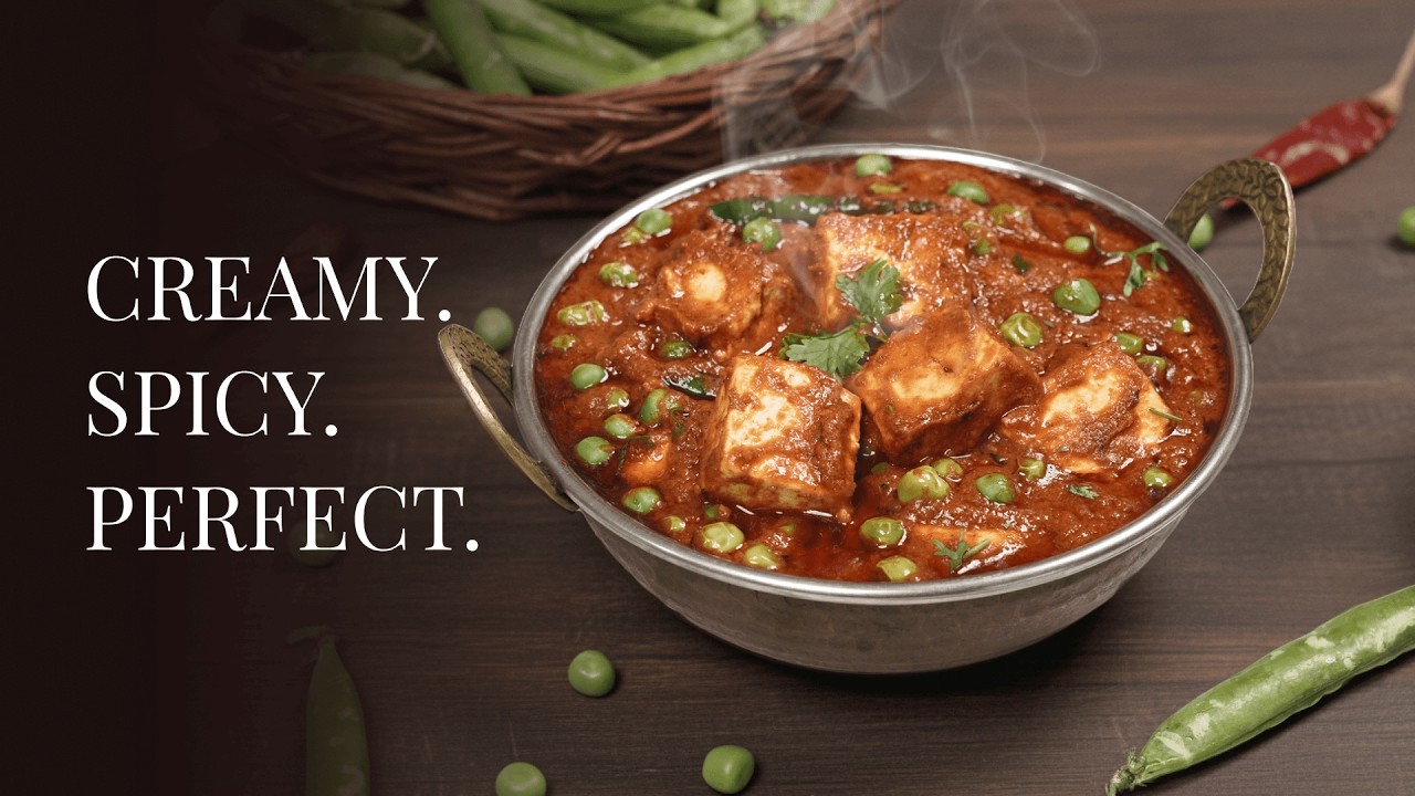 One Small Change Made This Matar Paneer Amazing - Restaurant-Style Matar Paneer