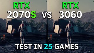 RTX 2070 SUPER vs RTX 3060 | Test In 25 Games at 1080p | 2023