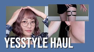 a smol $100 yesstyle try-on haul 🤡 (Pandemic Edition)