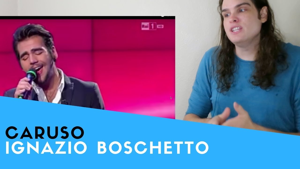 Voice Teacher Reacts to Ignazio Boschetto from Il Volo singing Caruso