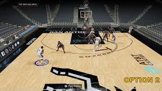 FIST RAM DBL DRAG - NBA 2K21 Spurs Playbook