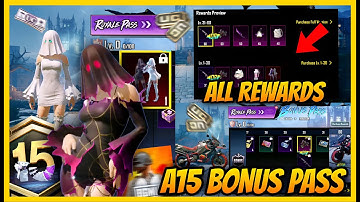 🔥A15 BONUS PASS IS HERE l BGMI 4.1 UPDATE l NEW UC EVENT IN BGMI