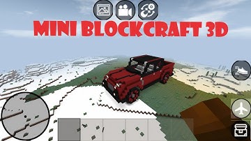 MİNİ BLOCK CRAFT 3D | Araba Yapımı - How to make a car