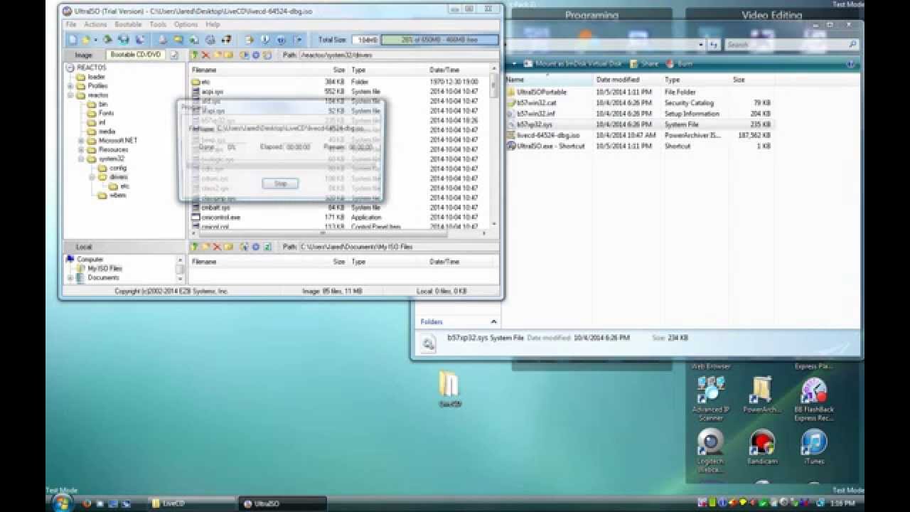Slipstream Drivers into ReactOS LiveCD YouTube
