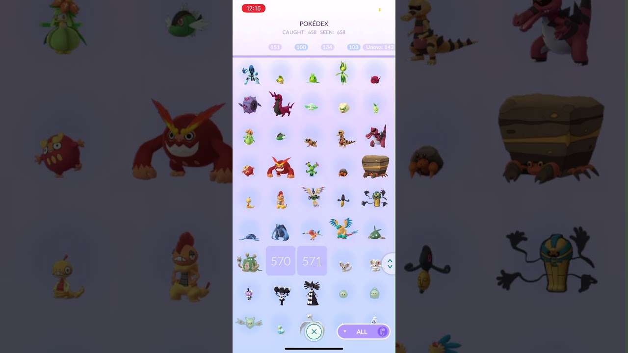100% Full PokeDex Pokémon Go! Every Mon Available As Of 1/14/2021!!