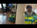 BABY REACTING TO MOM COMING HOME