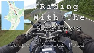 Riding With The Harleys.