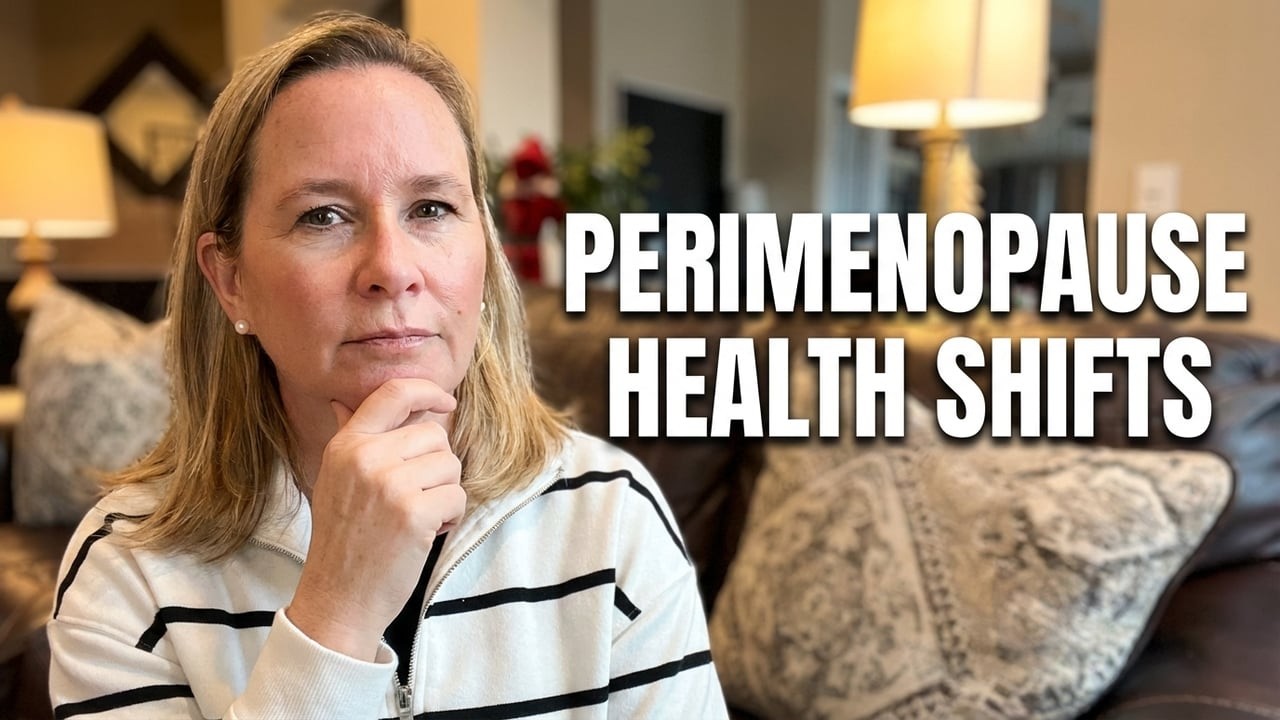 Stop Doing This in Perimenopause - It's Making Everything Worse - YouTube