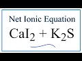 Chemical Reactions and Ionic Equations