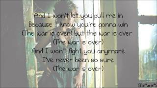 Kelly Clarkson - The War Is Over [Lyrics On Screen + Download Link]