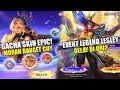 GACHA SKIN EPIC AURORA MURAH! UPDATE EVENT SKIN LEGEND LESLEY REVAMP DELAY? - MOBILE LEGENDS