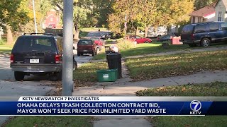 Omaha delays trash collection contract bid, Mayor Stothert won’t seek price for unlimited yard waste