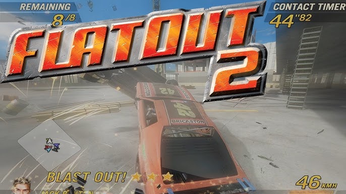 FLATOUT 2 - O GAME DE CORRIDA MAIS INSANO DO PS2 #fy #foryou #foryoupa