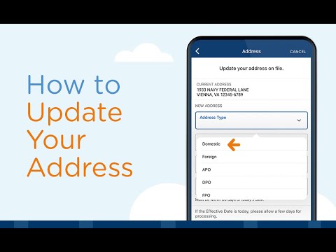 How Can I Change My Address?  | Navy Federal Mobile App