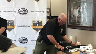 Gun Lock Demonstration