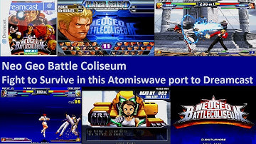 Neo Geo Battle Coliseum - Atomiswave port to Dreamcast