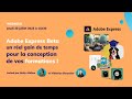 Webinar  adobe express beta un rel gain de temps pour la conception de vos formations